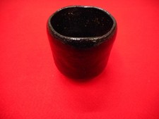Tea utensils, tea bowl, famous black tea bowl, no box, with the word Raku.