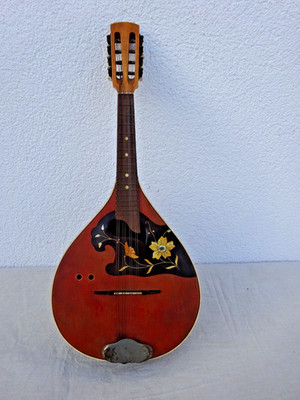 Alte Mandoline ca. 61 cm