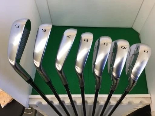 Honma LB-818 Hollow Iron Set Golf Club 5-11 7S VIZARD 60/R #AP08114 - Image 3 of 4