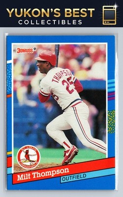 1991 Donruss #225 Milt Thompson