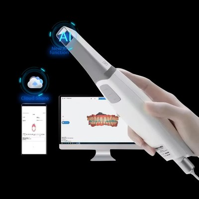 Dental 3D Intraoral Scanner Scanning + Tips Digital Oral Equipment with Software