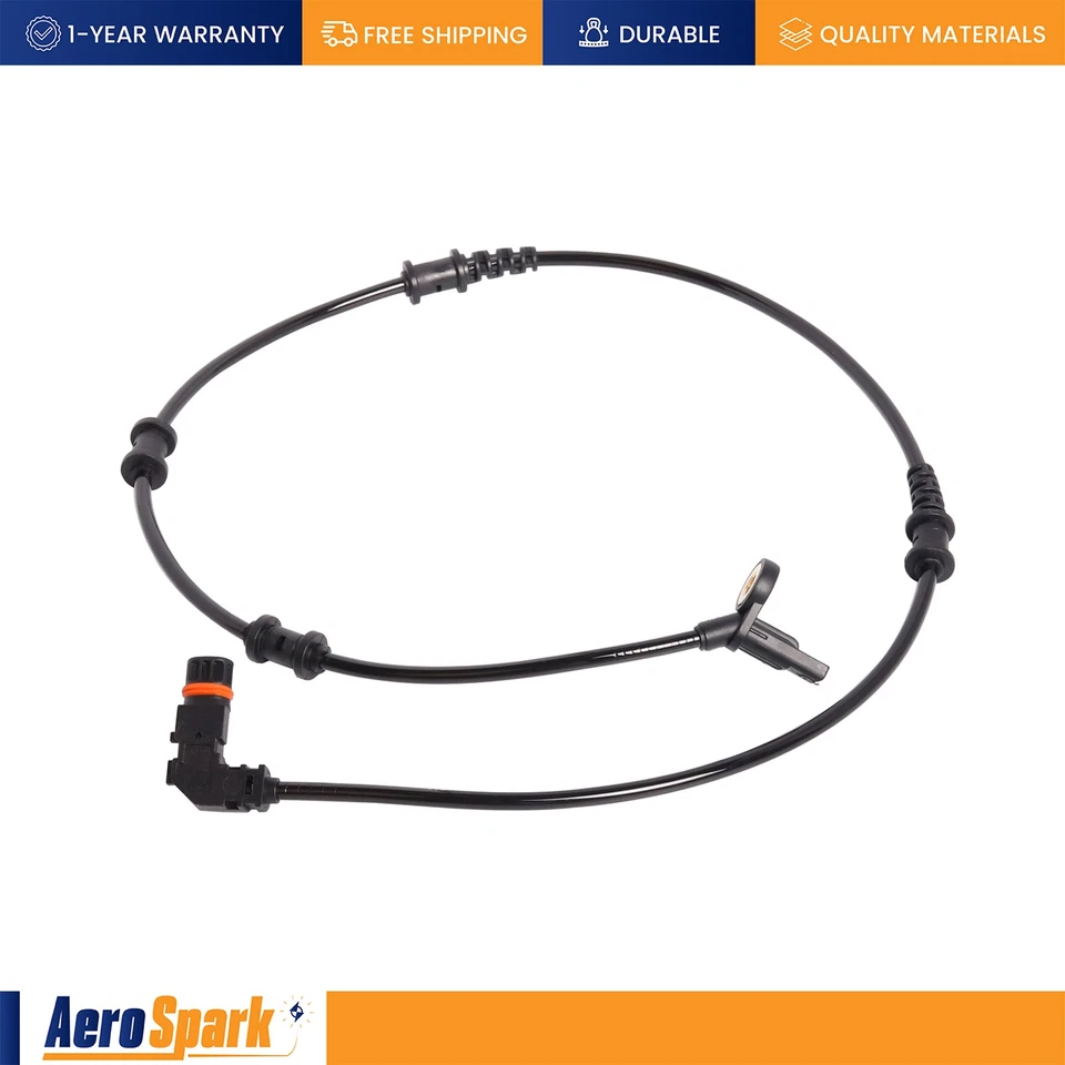 Sensor de velocidad de rueda ABS delantero derecho/derecho 2 piezas para Mercedes-Benz GL500 2008-2009 5,5 L Foto 2 de 4