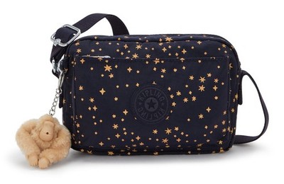 kipling Basic Print Abanu Crossbody S Umhängetasche Tasche Ultimate Stars Neu