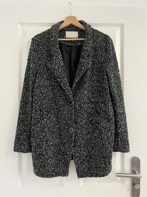 Etam Weekend Damen Mantel Schwarz Gr. 40