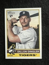 2025 Topps Heritage - Dillon Dingler #130 (RC) Detroit Tigers