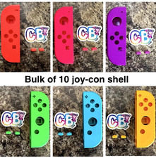 Bulk of 10 - Genuine Nintendo Switch Joy-Con Housing Shells