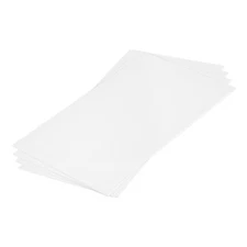 ABS Plastic Sheet 10 Inch x 6 Inch x 0.02 Inch ABS Styrene Sheets White 4 Pcs