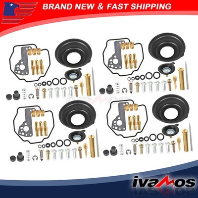 4× Carburetor Rebuild Kit Diaphragm Air Cut off Valve For Yamaha Vmax V-MAX 1200