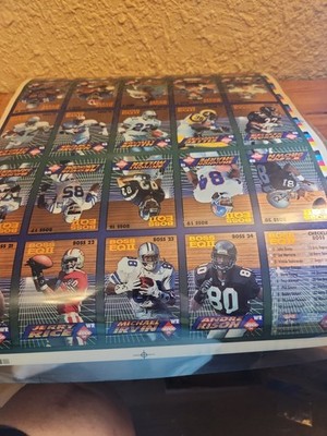 1994 Boss Squad Football Printing Sheet