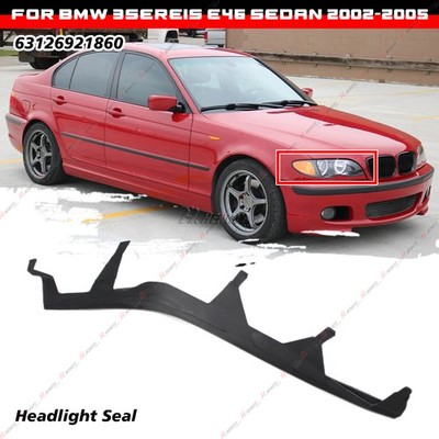 Headlight Gasket Seal Lip Right For BMW 3 Series E46 4 Door 02-05 63126921860