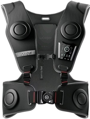( MINT COND.) Woojer - Haptic Vest 3. USED 1 TIME. 