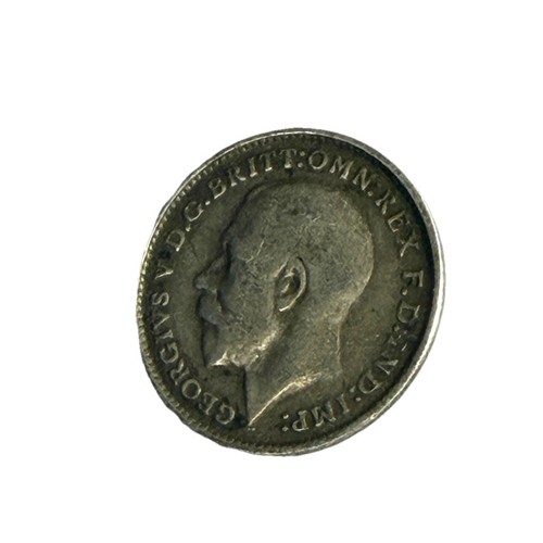 1912 King George V Silver Threepence Coin Great Britain Vintage Collectible Gift - Picture 2 of 14