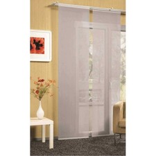 Microfaser Vorhang ADAM Schiebe Sichtschutz Neutex waschbar pflegeleicht