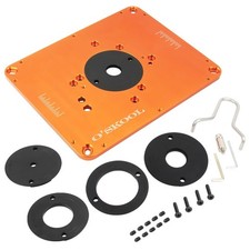 Router Table Insert Plate Aluminum Precision Pre Drilled