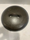 Vintage Griswold #8 Slant Logo Cast Iron Tite-Top Dutch Oven Cover A 2551