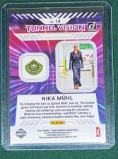 🏀 WNBA Nika Mühl Tunnel Vision Purple Laser #14 /49 🔥 2025 Donrus