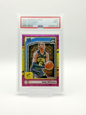 PSA 9 - Cody Williams [Pink Velocity] #298 2024 Panini Donruss Optic /79