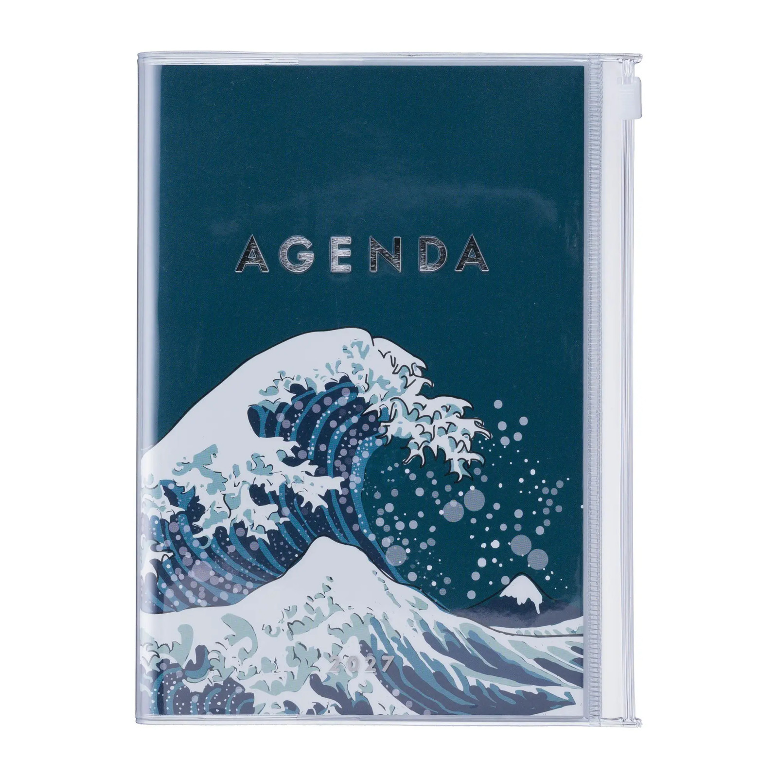 Mark's Blau Agenda, Mark.26/27 B6.wavy Navy.27adr-Cv02-Nv-I (1 Woche / 2 Seiten) - Bild 3