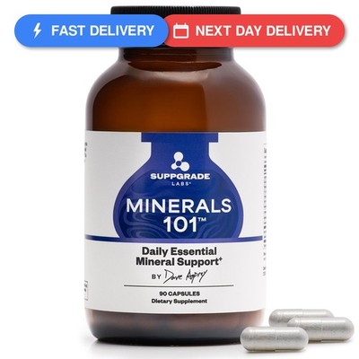 Suppgrade Labs Minerals 101 by Dave Asprey | Daily Essential Mineral Support...