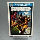 1990 Marvel Comics Spider-Man Presents Wolverine Card #160 Vintage Non-Sport