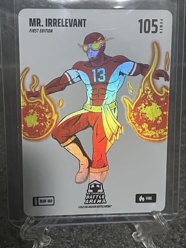 2025 Bo Jackson Battle Arena - Mr. Irrelevant - Blizzard Foil Fire BLBF-160