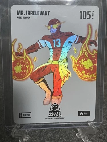 2025 Bo Jackson Battle Arena - Mr. Irrelevant - Blizzard Foil Fire BLBF-160