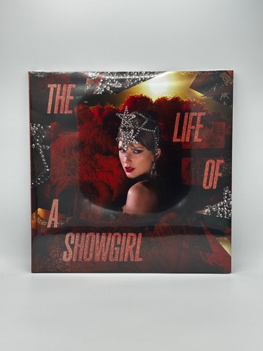 Taylor Swift ‘The Life of a Showgirl’, RED LIPSTICK & LACE TRANSPARENT VINYL - Photo 1/4