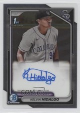 2024 Bowman Chrome Prospect Auto Kelvin Hidalgo #CPA-KHI Auto 0t2