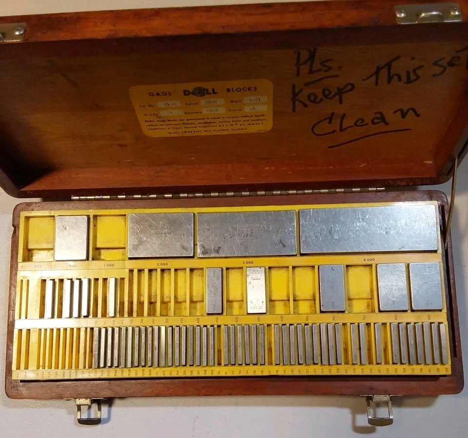 DoAll Precision Gage Block Set #81 -R - Image 3 of 4