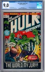 Incredible Hulk 153 CGC Graded 9.0 VF/NM Marvel Comics 1972