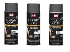 SEM CLASSIC COAT Paint Leather Vinyl Classy Gray Color Aerosol Ea 17263 (3 Pack)