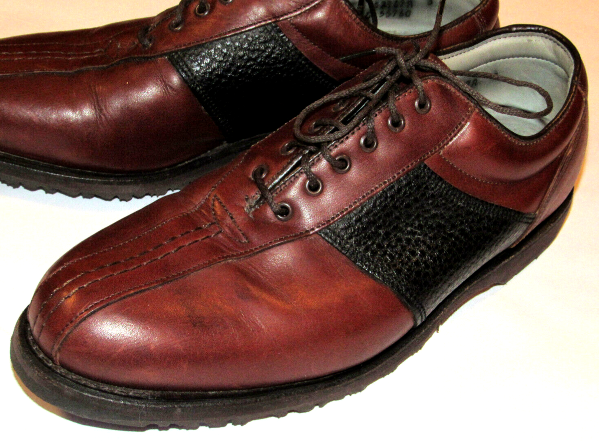 FOOTJOY SPIKELESS PREMIERE CLASSICS DRY LEATHER GOLF SHOES! MADE