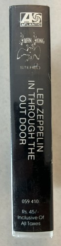 LED ZEPPELIN In Through The Out Door Cassette Indian Release RARE! - Picture 3 of 17