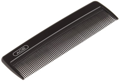 Ace Classic Bobby Pocket and Purse Hair Comb - 5 Inch Black - Great for A New