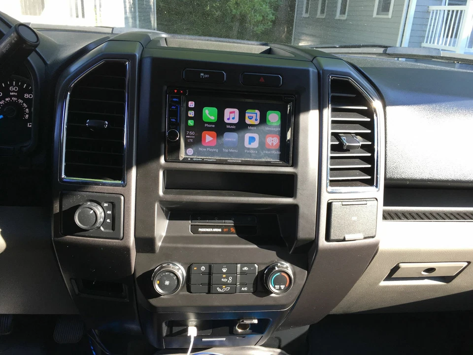 7" Medios Digitales Coche Estéreo con Apple CarPlay + Kit de Instalación Ford F150 2015-17 Foto 3 de 4