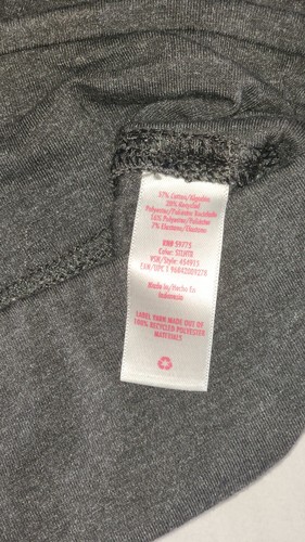 Justice Girls Everyday Faves Gray Leggings, Size M - Picture 5 of 5