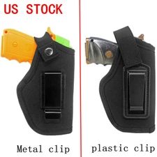 Concealed Carry IWB OWB Pistol Gun Holster Right Hand Tactical Belt Gun Holster
