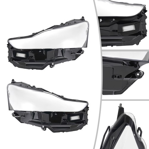 Left+Right Side Headlight Clear Lens Cover For Lexus IS300 IS350 2016-2020 - Picture 11 of 15