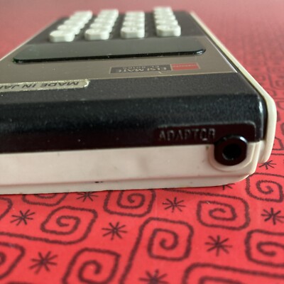 Sharp EL-8016S Elsi Mate Calculator Rare Made In Japan Tested