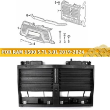 Upper Radiator Active Grille Shutter For 2019-2024 Ram 1500 Engine Replacement