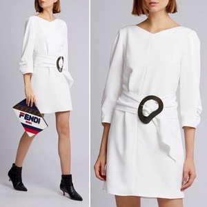 tibi white dress