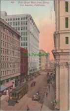 Amerika Postkarte - Sixth Street West vom Frühling, Los Angeles, Kalifornien RS25472