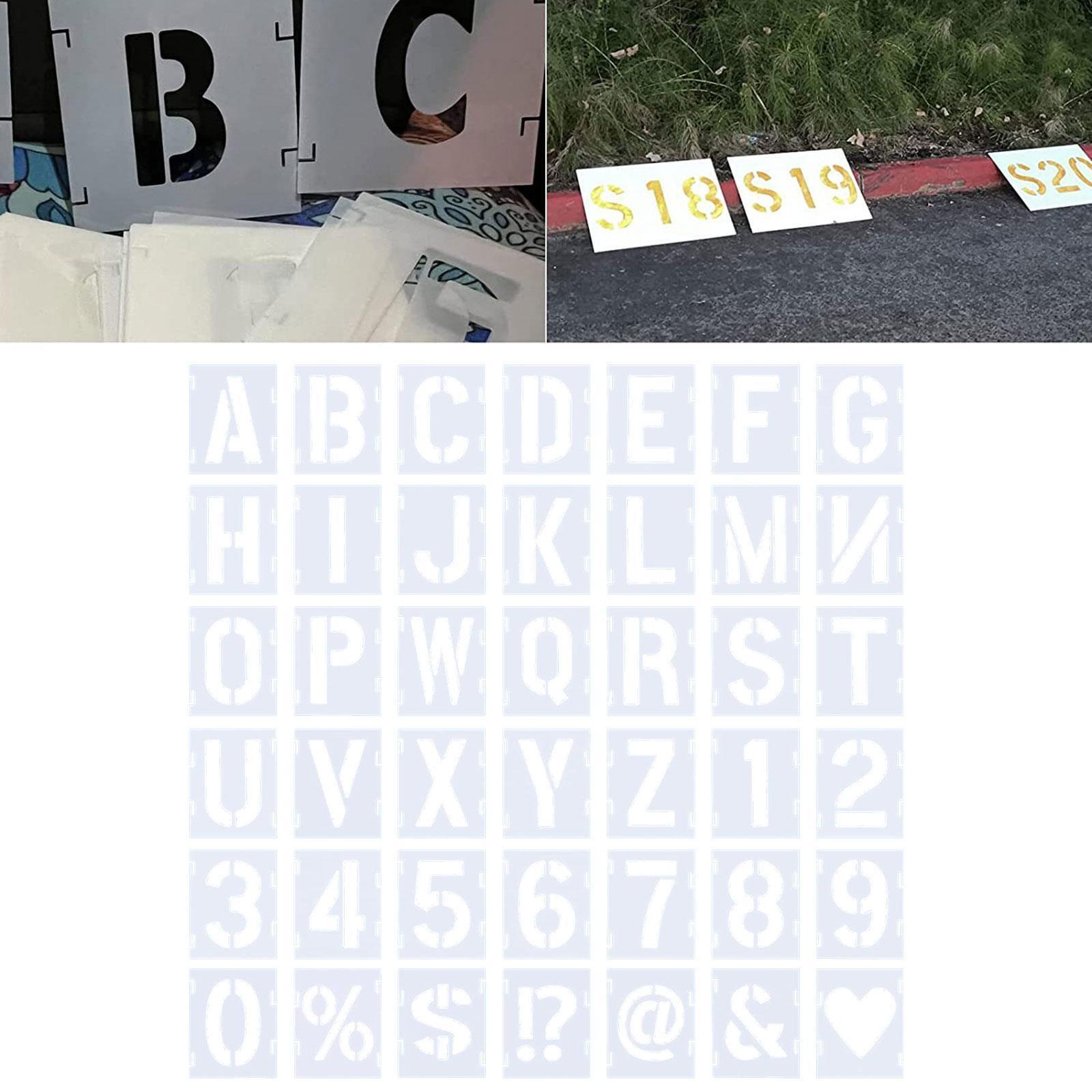 Letter Stencils 2 inch Craft Stencils and Templates for | eBay UK
