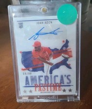 2022 Panini Chronicles Joan Adon Americas Pastime Auto RC /99