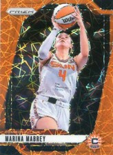 2024 Panini Prizm WNBA MARINA MABREY #132 ORANGE VELOCITY PRIZM SUN