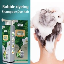 NEW Bubble Hair Dye Plant Essence Does Not Hurt The Scalp Lot Y0