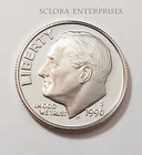 Photo of a 1996-S Roosevelt Dime Proof from an eBay listing that sold on Jul 20, 2026