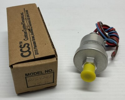 #ad NEW CUSTOM CONTROL SENSORS 611G4243 PRESSURE SWITCH $149.99