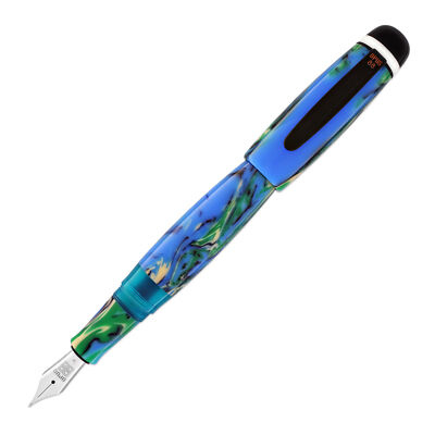 Opus 88 Bela Fountain Pen in Blue - 2.3mm Stub Nib - New in original box