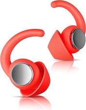 Concert Ear Plugs 30dB High Fidelity EarPlugs Silicone Ear Plugs -Red NEW